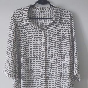 Cute Patterned Buttondown